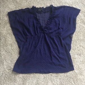 Navy Blue Top